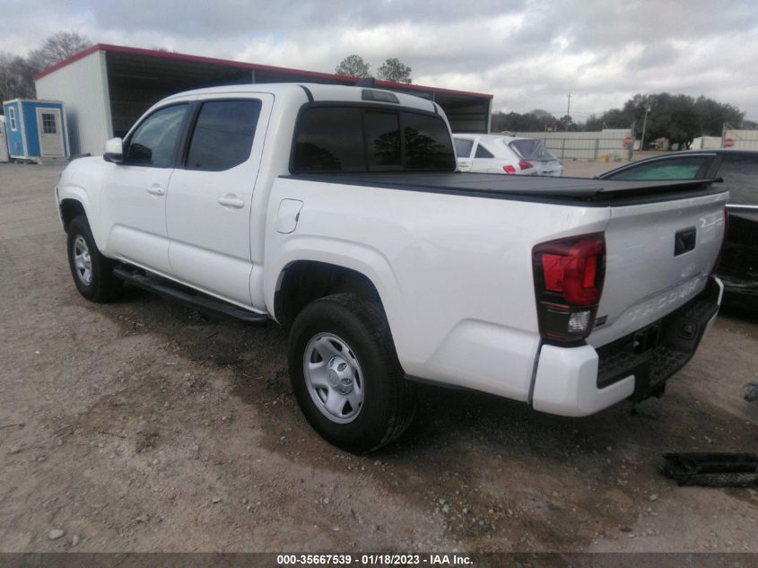2022 TOYOTA TACOMA 2WD SR/SR5 VIN: 3TYAX5GN6NT058587