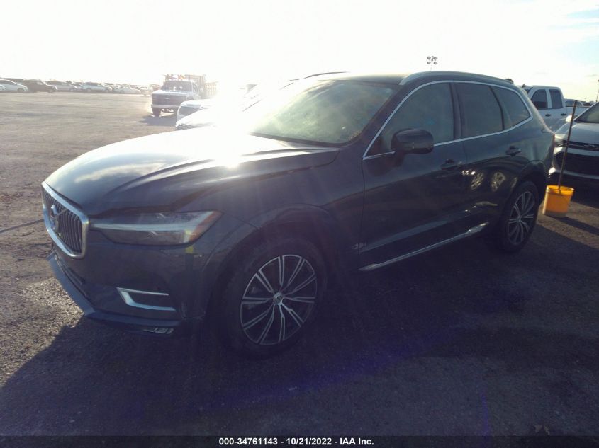 2021 VOLVO XC60 INSCRIPTION VIN: YV4102DL1M1829905