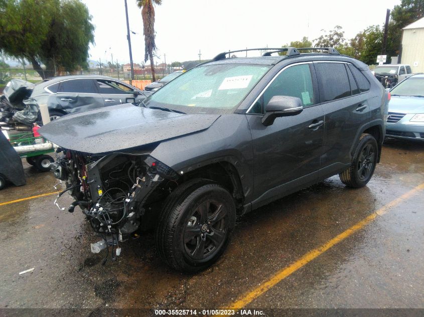 2022 TOYOTA RAV4 XLE VIN: 2T3W1RFV1NC183427