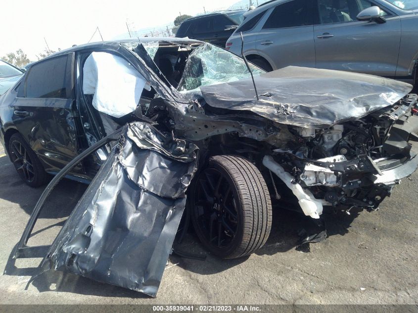 2022 HONDA CIVIC SEDAN SPORT VIN: 2HGFE2F54NH586474
