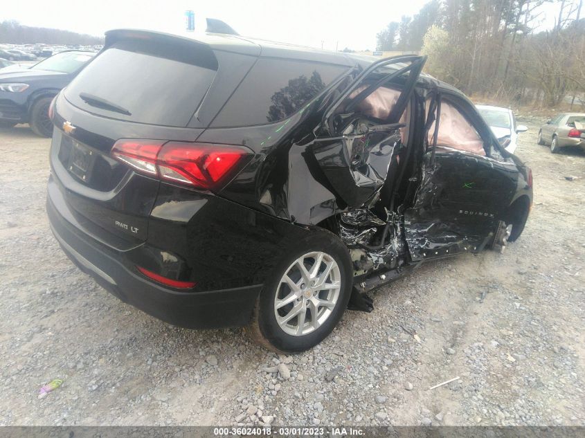 2022 CHEVROLET EQUINOX LT VIN: 3GNAXUEV0NL102346