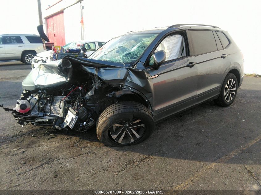 2022 VOLKSWAGEN TIGUAN S VIN: 3VV1B7AX7NM119396