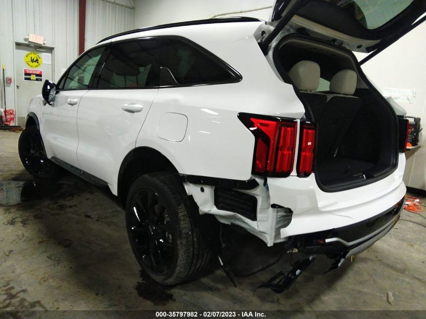 2022 KIA SORENTO SX VIN: 5XYRKDLF3NG161274