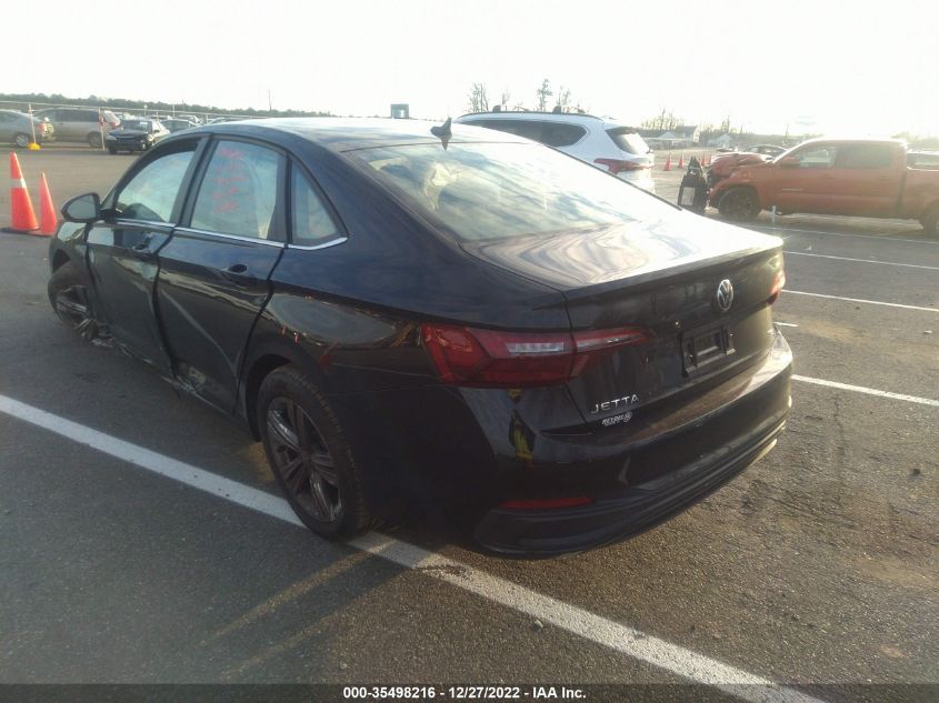 2022 VOLKSWAGEN JETTA SE VIN: 3VWEM7BU4NM025889