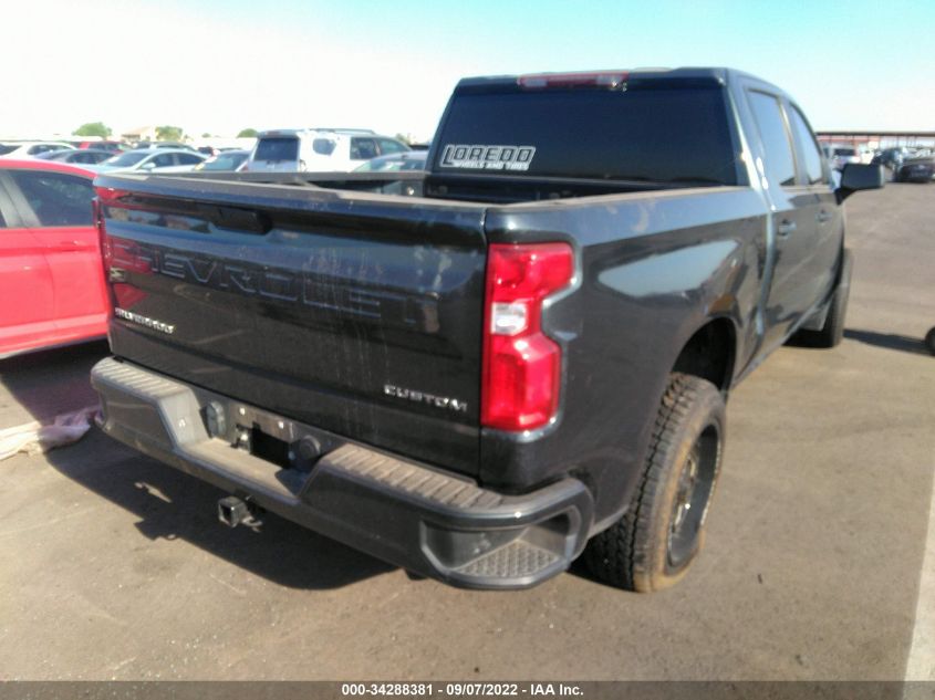 2022 CHEVROLET SILVERADO 1500 LTD CUSTOM VIN: 1GCPWBEK8NZ119811