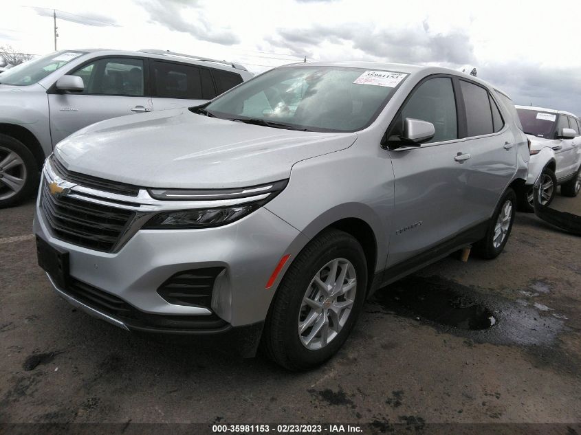 2022 CHEVROLET EQUINOX LT VIN: 3GNAXJEV1NL137332