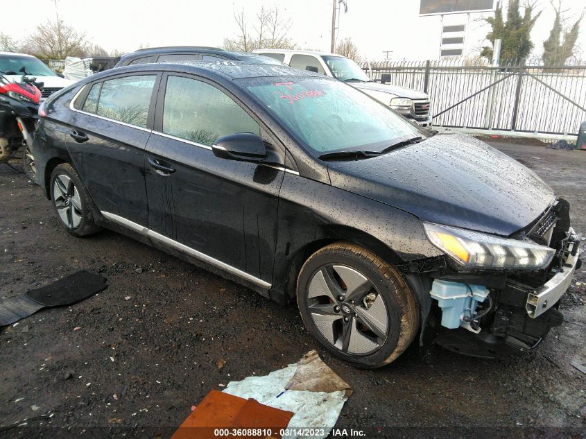 2022 HYUNDAI IONIQ HYBRID SEL VIN: KMHC85LC3NU266049