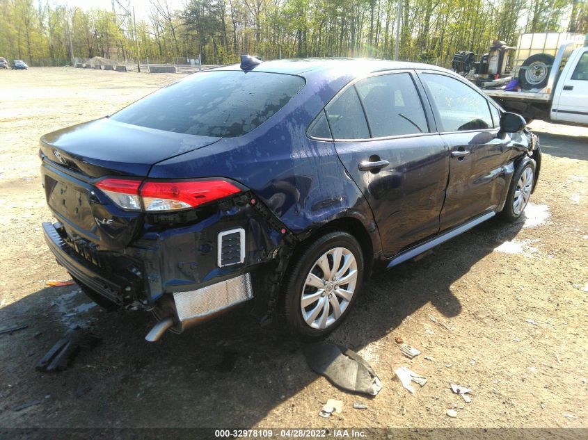 2020 TOYOTA COROLLA LE VIN: JTDEPRAE4LJ040449