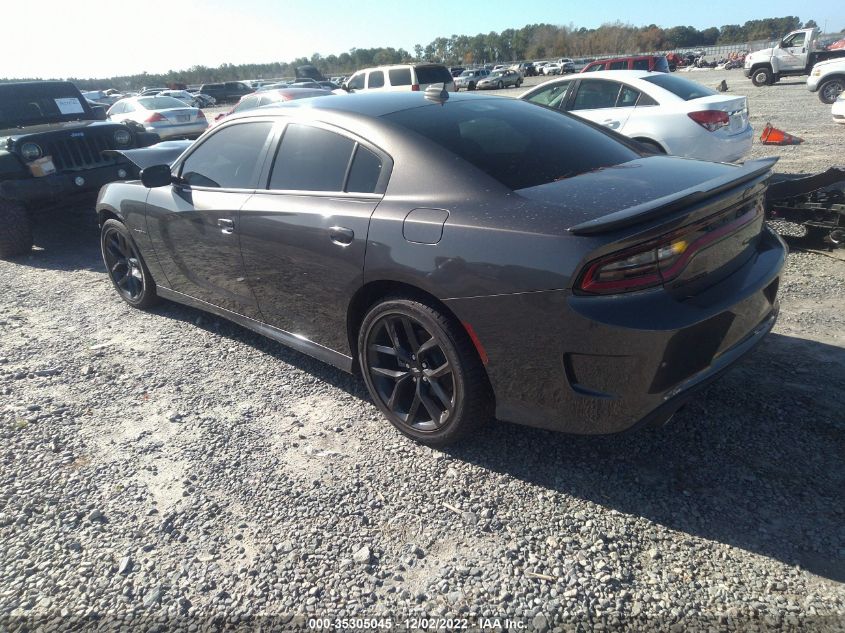 2022 DODGE CHARGER R/T VIN: 2C3CDXCT7NH153823