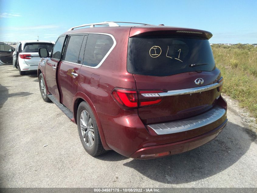2021 INFINITI QX80 LUXE VIN: JN8AZ2AF6M9716772