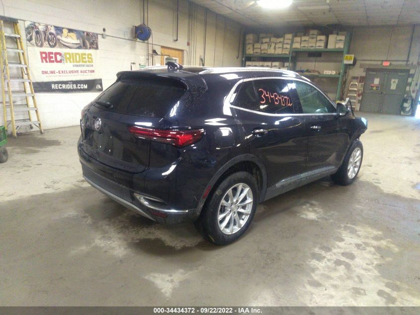 2021 BUICK ENVISION PREFERRED VIN: LRBFZMR41MD194046