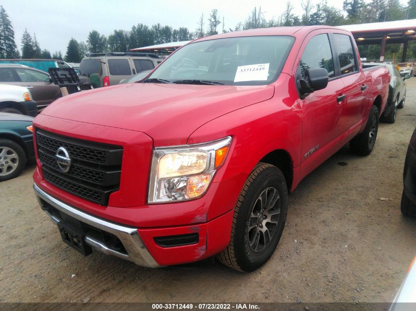 2022 NISSAN TITAN SV VIN: 1N6AA1EC4NN103990