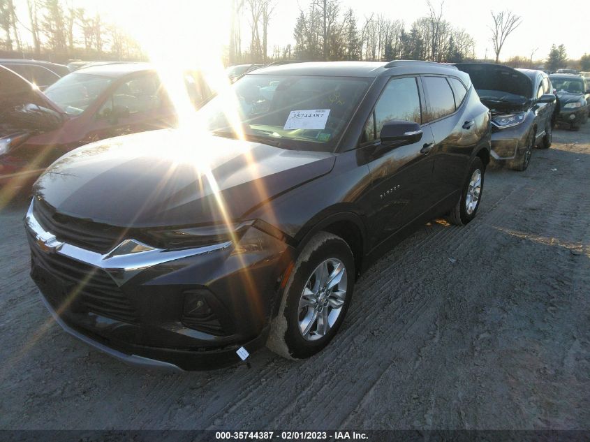 2022 CHEVROLET BLAZER LT VIN: 3GNKBHR40NS143304