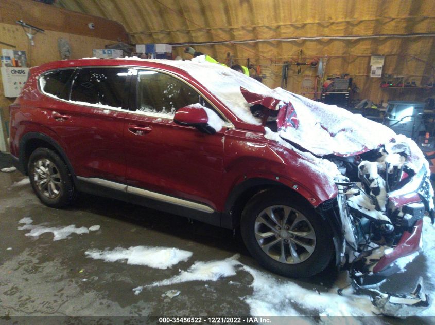 2020 HYUNDAI SANTA FE SEL VIN: 5NMS3CAD7LH233106