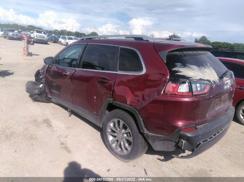 2020 JEEP CHEROKEE LATITUDE PLUS VIN: 1C4PJLLB0LD629796