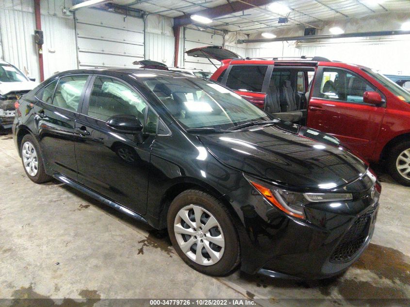 2022 TOYOTA COROLLA LE VIN: JTDEPMAE1NJ210501