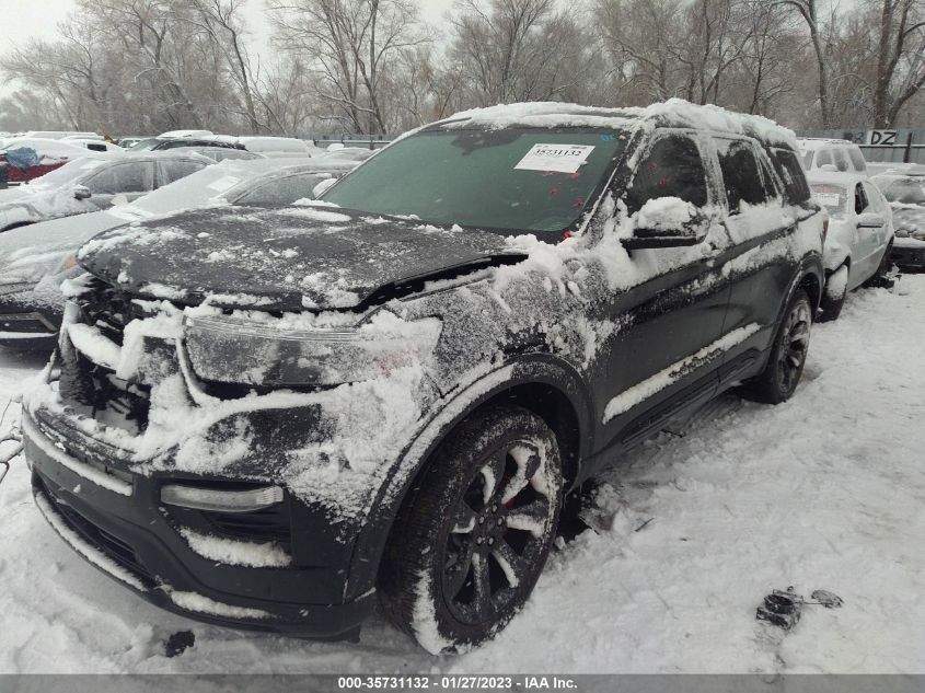 2021 FORD EXPLORER ST VIN: 1FM5K8GC2MGA89464