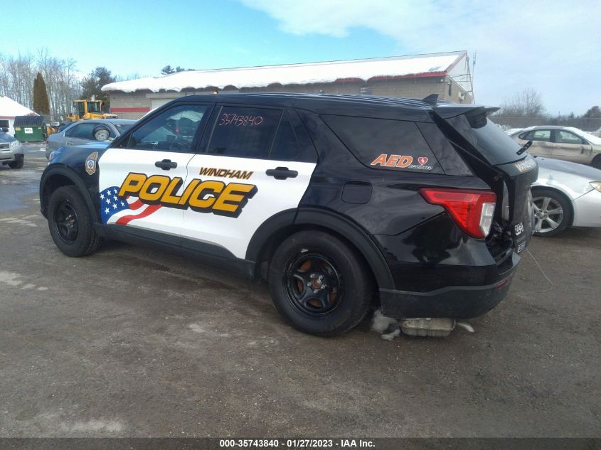 2022 FORD POLICE INTERCEPTOR VIN: 1FM5K8AW5NNA03886
