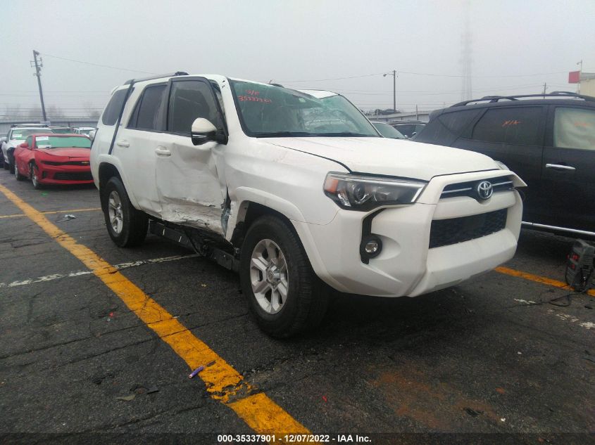2021 TOYOTA 4RUNNER SR5 PREMIUM VIN: JTEFU5JR3M5245081