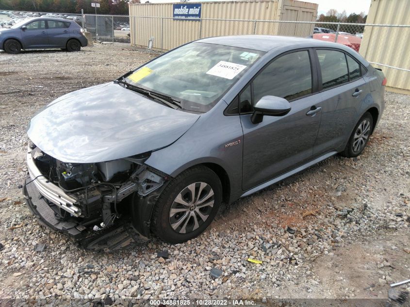 2021 TOYOTA COROLLA HYBRID LE VIN: JTDEAMDEXMJ028128