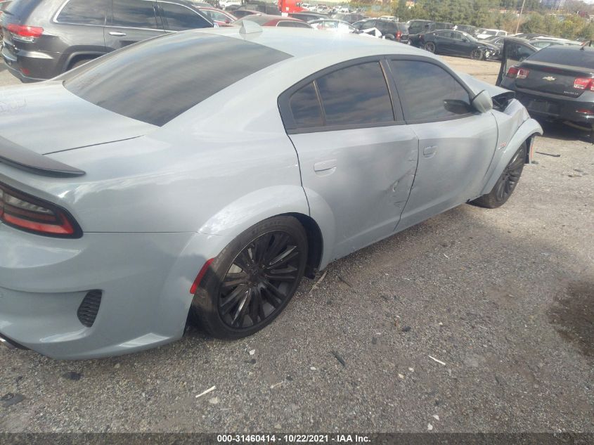 2021 DODGE CHARGER SCAT PACK WIDEBODY VIN: 2C3CDXGJ3MH616533
