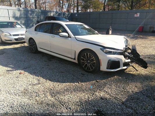 2022 BMW 7 SERIES 740I XDRIVE VIN: WBA7T4C07NCJ67550
