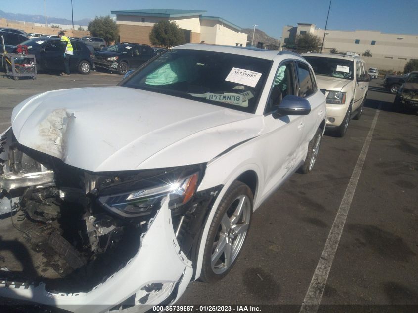 2021 AUDI SQ5 PREMIUM VIN: WA1A4AFY7M2026420