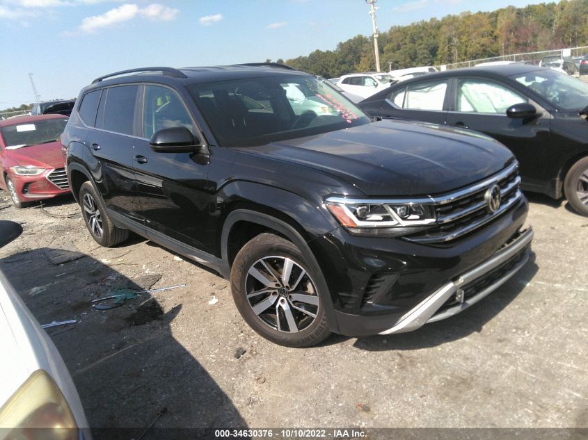 2021 VOLKSWAGEN ATLAS 2.0T SE VIN: 1V2DP2CA1MC521969