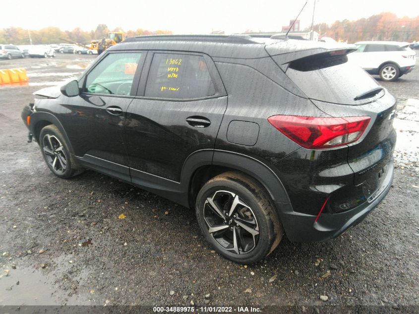 2021 CHEVROLET TRAILBLAZER RS VIN: KL79MTSL4MB035829