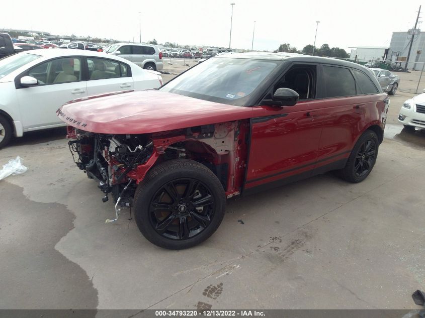 2021 LAND ROVER RANGE ROVER VELAR S VIN: SALYJ2EX0MA317142