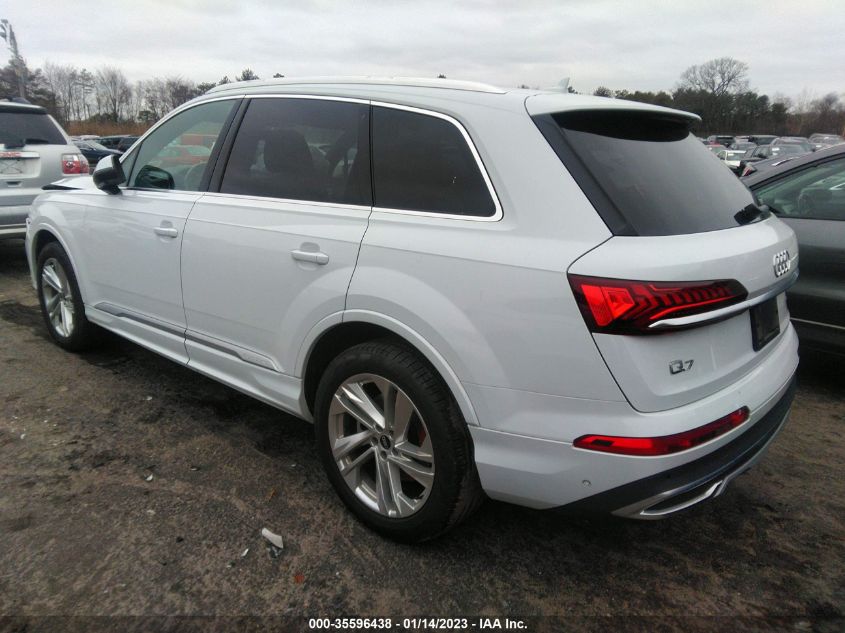 2021 AUDI Q7 PREMIUM VIN: WA1AXAF75MD025737