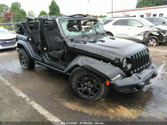 2020 JEEP WRANGLER UNLIMITED WILLYS VIN: 1C4HJXDM8LW324790