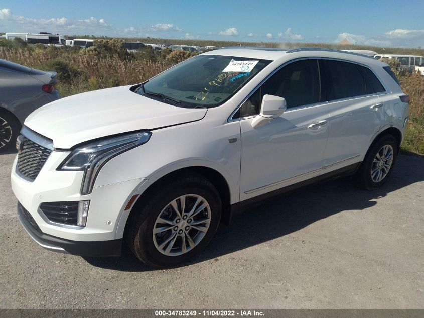 2021 CADILLAC XT5 FWD PREMIUM LUXURY VIN: 1GYKNCRS2MZ209607