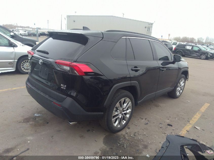 2021 TOYOTA RAV4 XLE PREMIUM VIN: 2T3A1RFV6MC184663