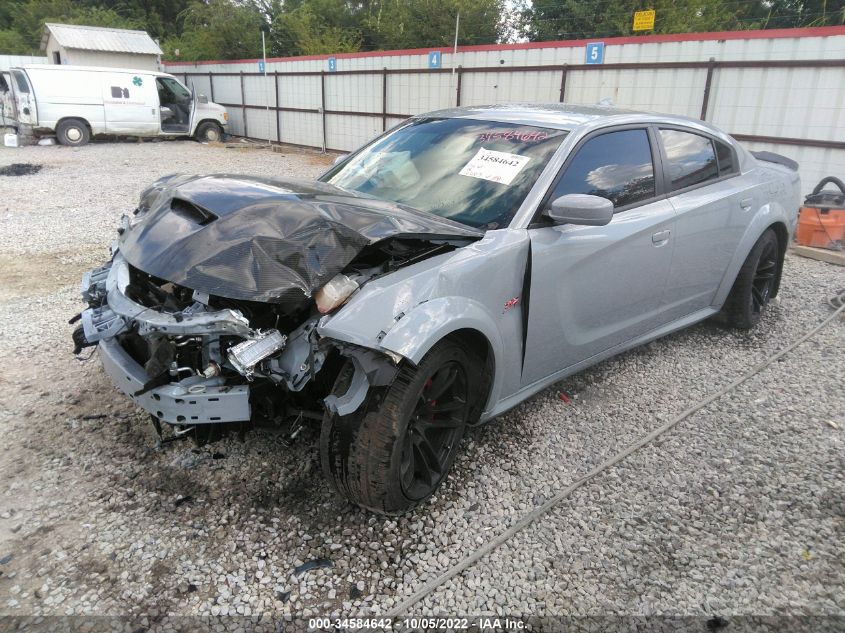 2021 DODGE CHARGER SCAT PACK WIDEBODY VIN: 2C3CDXGJ5MH609535