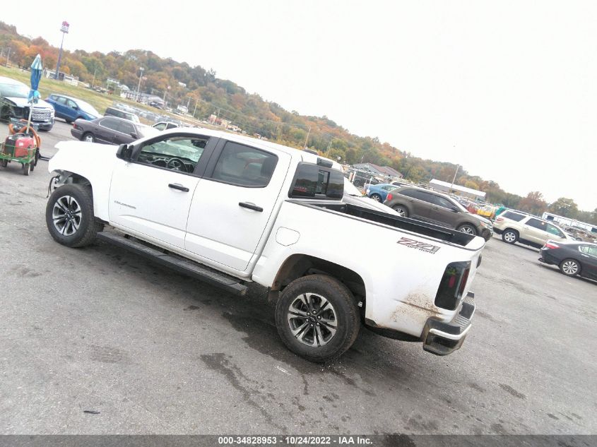 2021 CHEVROLET COLORADO 4WD Z71 VIN: 1GCGTDEN2M1226476
