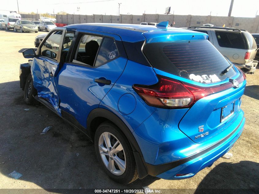 2021 NISSAN KICKS S VIN: 3N1CP5BV0ML492555