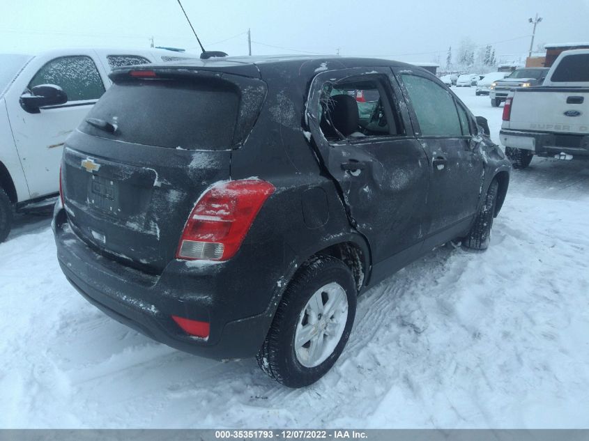 2022 CHEVROLET TRAX LS VIN: KL7CJNSMXNB510453