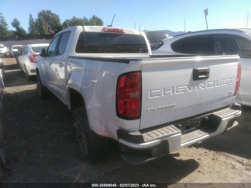 2021 CHEVROLET COLORADO 2WD WORK TRUCK VIN: 1GCGSBEN5M1154678