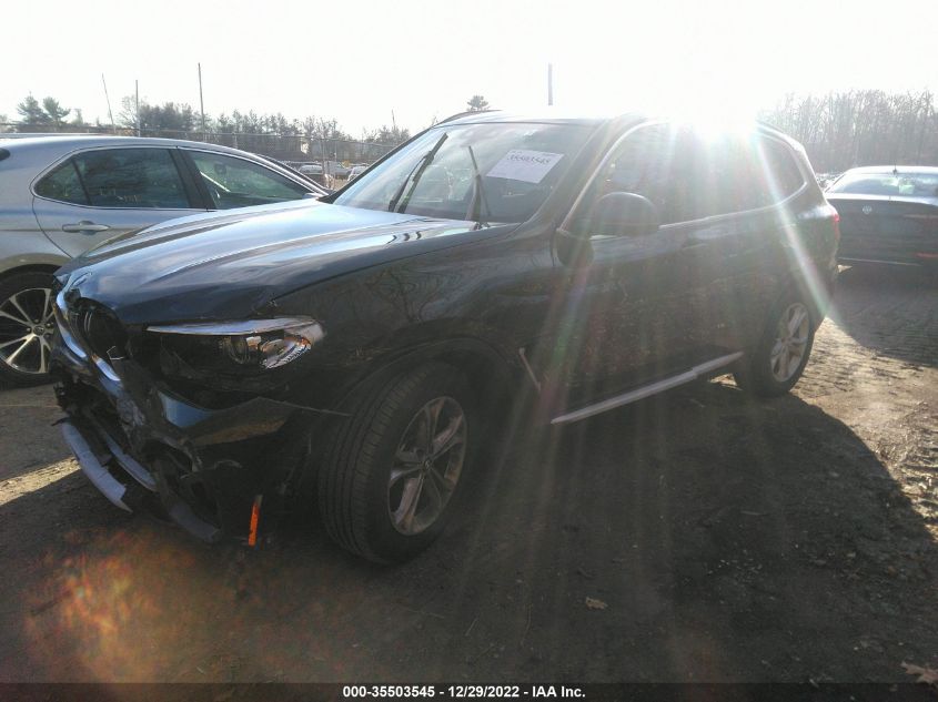 2020 BMW X3 XDRIVE30I VIN: 5UXTY5C01L9B01046