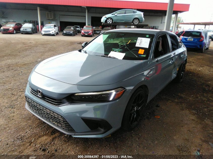 2022 HONDA CIVIC SEDAN SPORT VIN: 2HGFE2F50NH514042