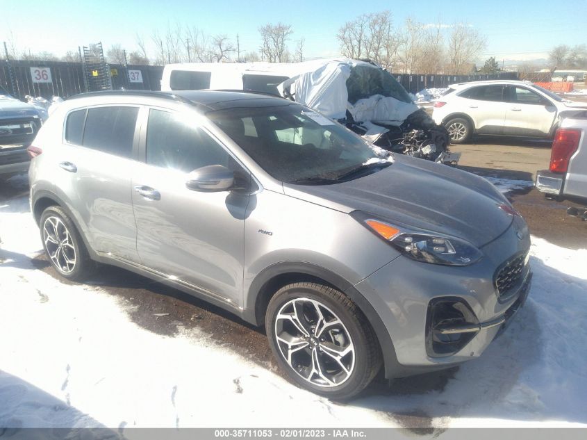 2021 KIA SPORTAGE SX TURBO VIN: KNDPRCA60M7869123