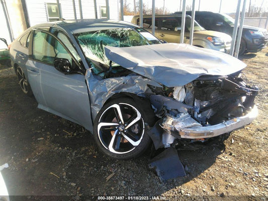 2021 HONDA ACCORD SEDAN SPORT VIN: 1HGCV1F34MA040802