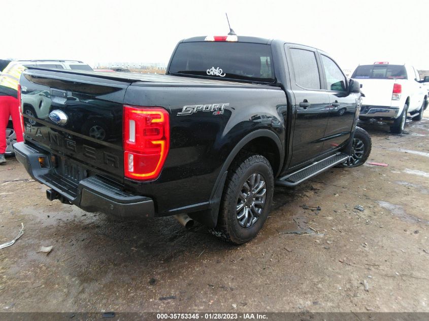 2021 FORD RANGER XL/XLT/LARIAT VIN: 1FTER4FH8MLD22762