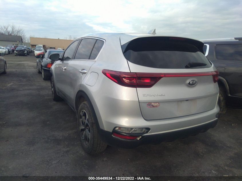 2020 KIA SPORTAGE LX VIN: KNDPM3AC6L7779543