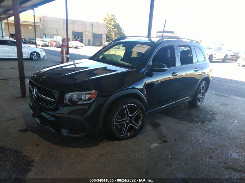 2022 MERCEDES-BENZ GLB VIN: W1N4M4HBXNW206801