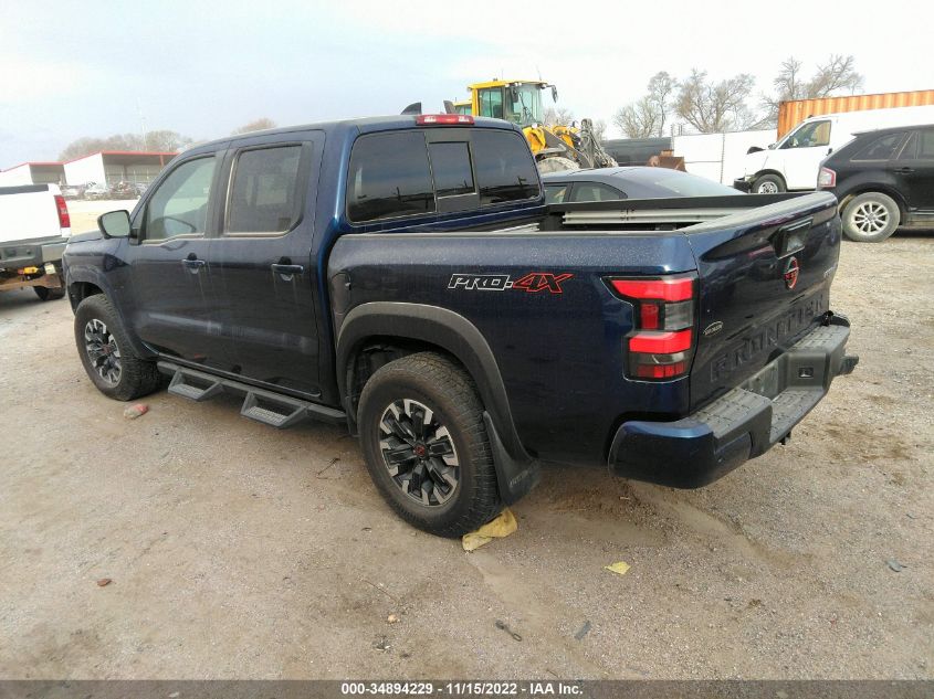 2022 NISSAN FRONTIER PRO-4X VIN: 1N6ED1EK0NN622261