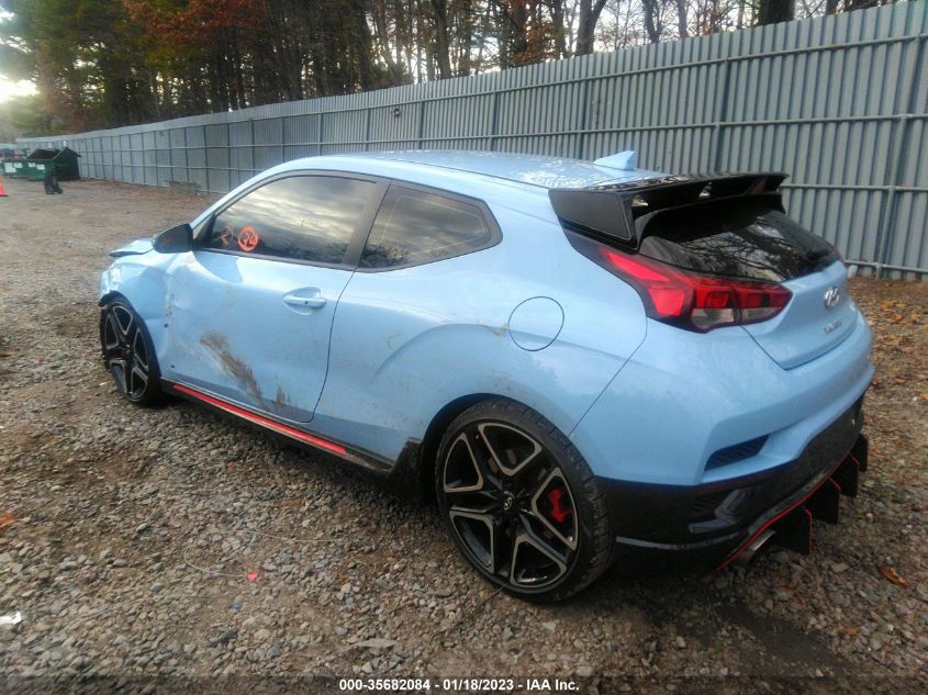 2021 HYUNDAI VELOSTER N VIN: KMHT36AH3MU009328