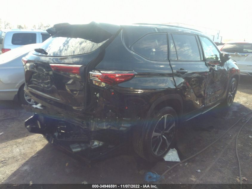 2021 TOYOTA HIGHLANDER XSE VIN: 5TDLZRBH4MS092310