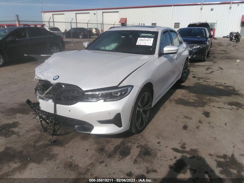 2021 BMW 3 SERIES 330I XDRIVE VIN: 3MW5R7J01M8B82545